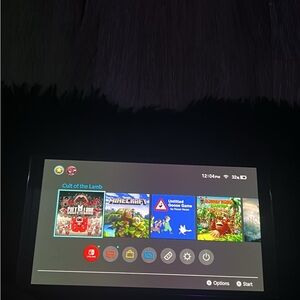 Nintendo Switch Console with Games
